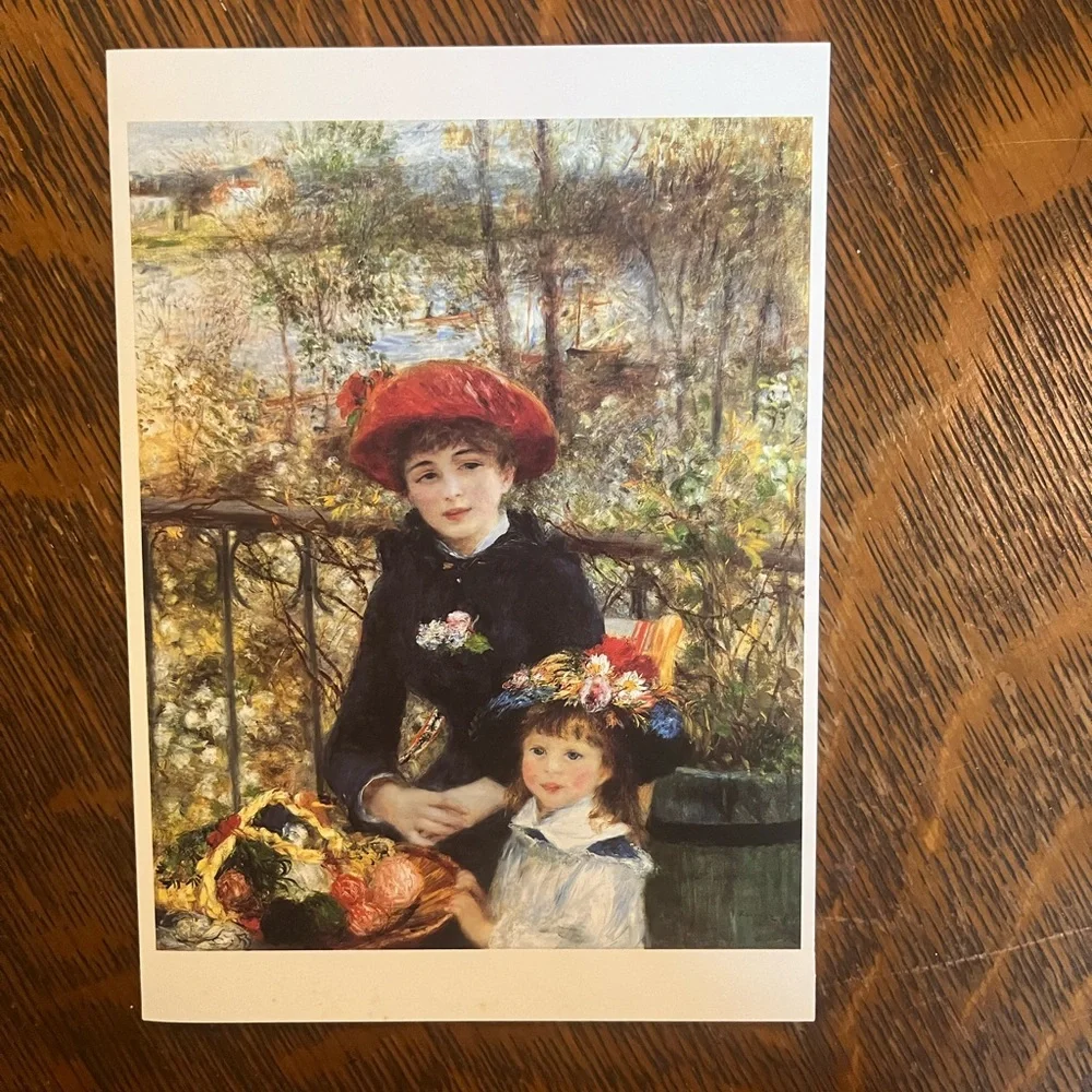 NWOT Renoir’s Portrait blank cards ( Impressive of an Age)- beautiful
